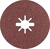 Bosch 25x Tarcze fibrowe EXPERT R781 Prisma Ceramic X-LOCK (do Stal, Blachy stalowe ze stali nierdzewnej, Ø 115 mm, Ziarnistość 60, Professional Akcesoria Mała szlifierka kątowa)