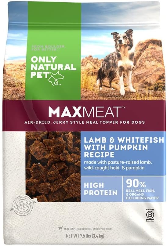 Only Natural Pet MaxMeat Holistic Air Dried Dog Food w/Real