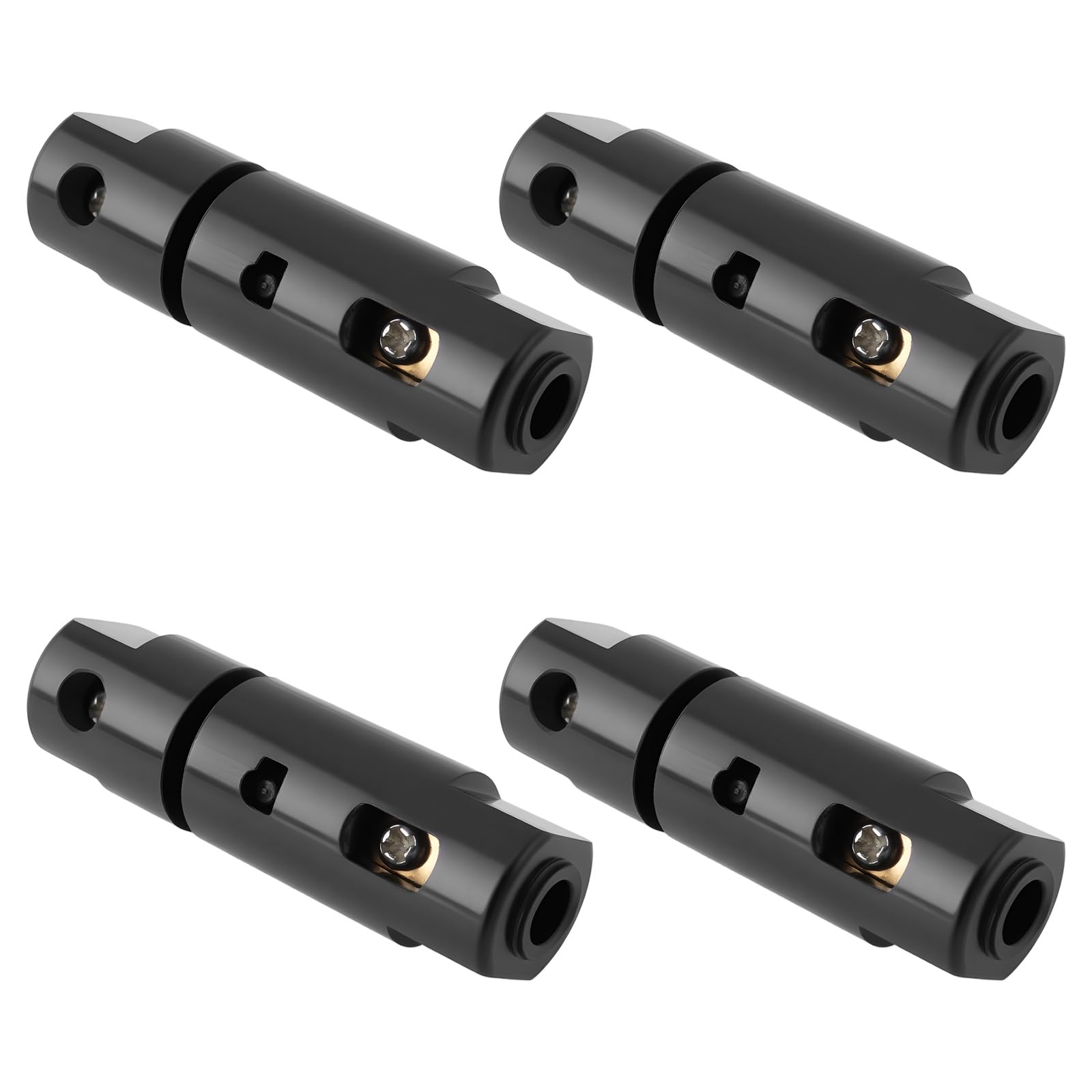 ECSiNG 4X Inline Bayonet Fuse Holder 16A Ceramic Fuse for Automotive Circuits Industrial Equipment