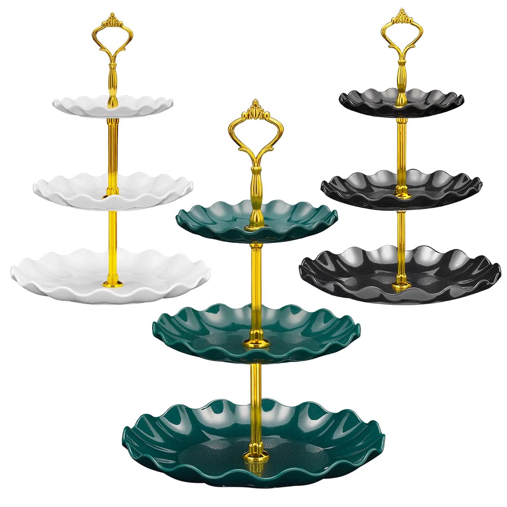 Buy usH Cupcake Stand Green Black White Cupcake Holder Desert Stands