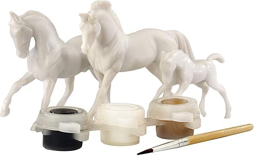 Vista 17 de Breyer Horses Stablemates - Juego de manualidades de unicornio atrapasoles Escala 1:32 Modelo #4238, talla única, juego de 5 piezas, pastel al