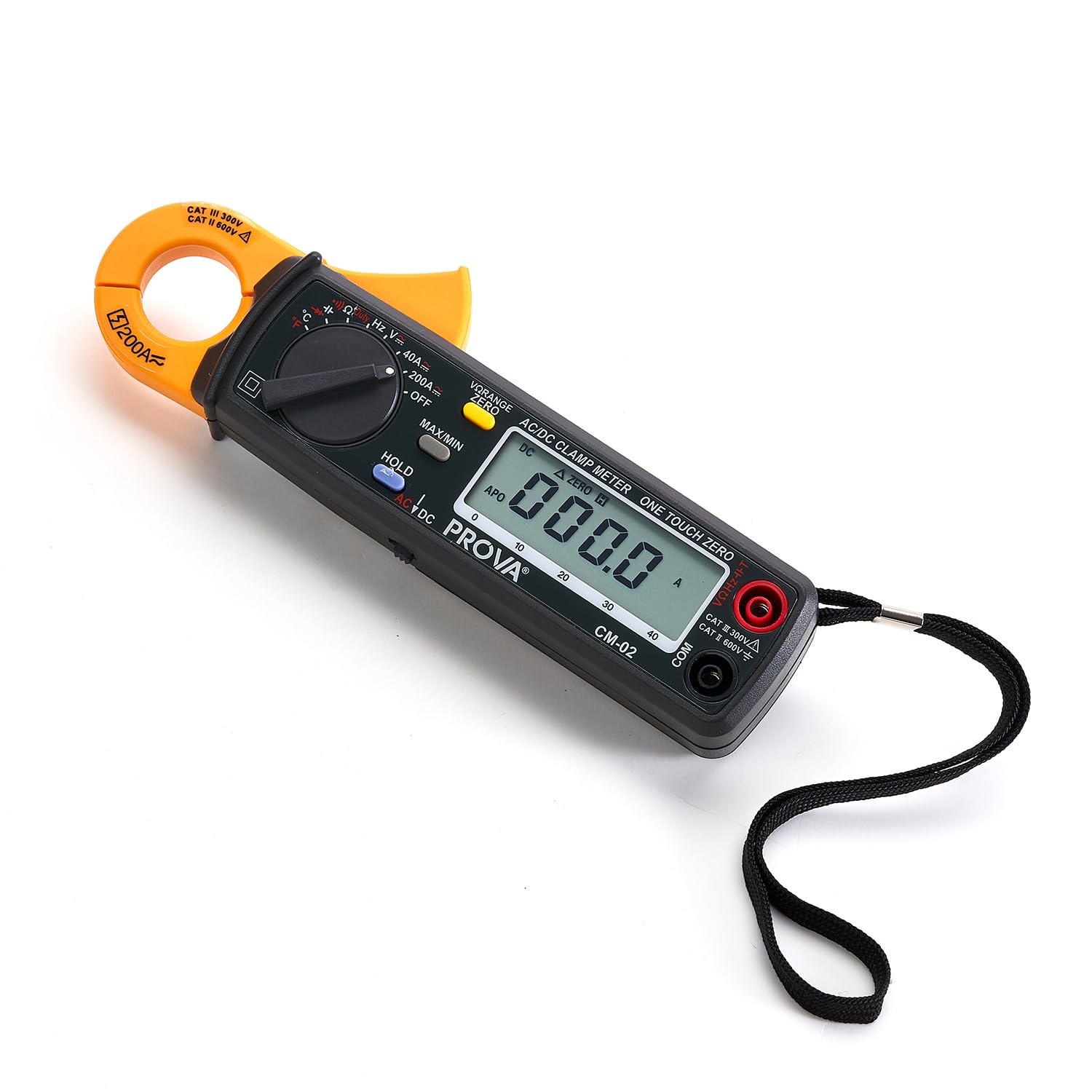 Qualité Taïwan PROVA CM-02 multimètre à pince AC/DC haute précision multimètre à pince voltmètre numérique AC/DC ampèremètre pinces multimètre professionnel testeur électrique multifonction
