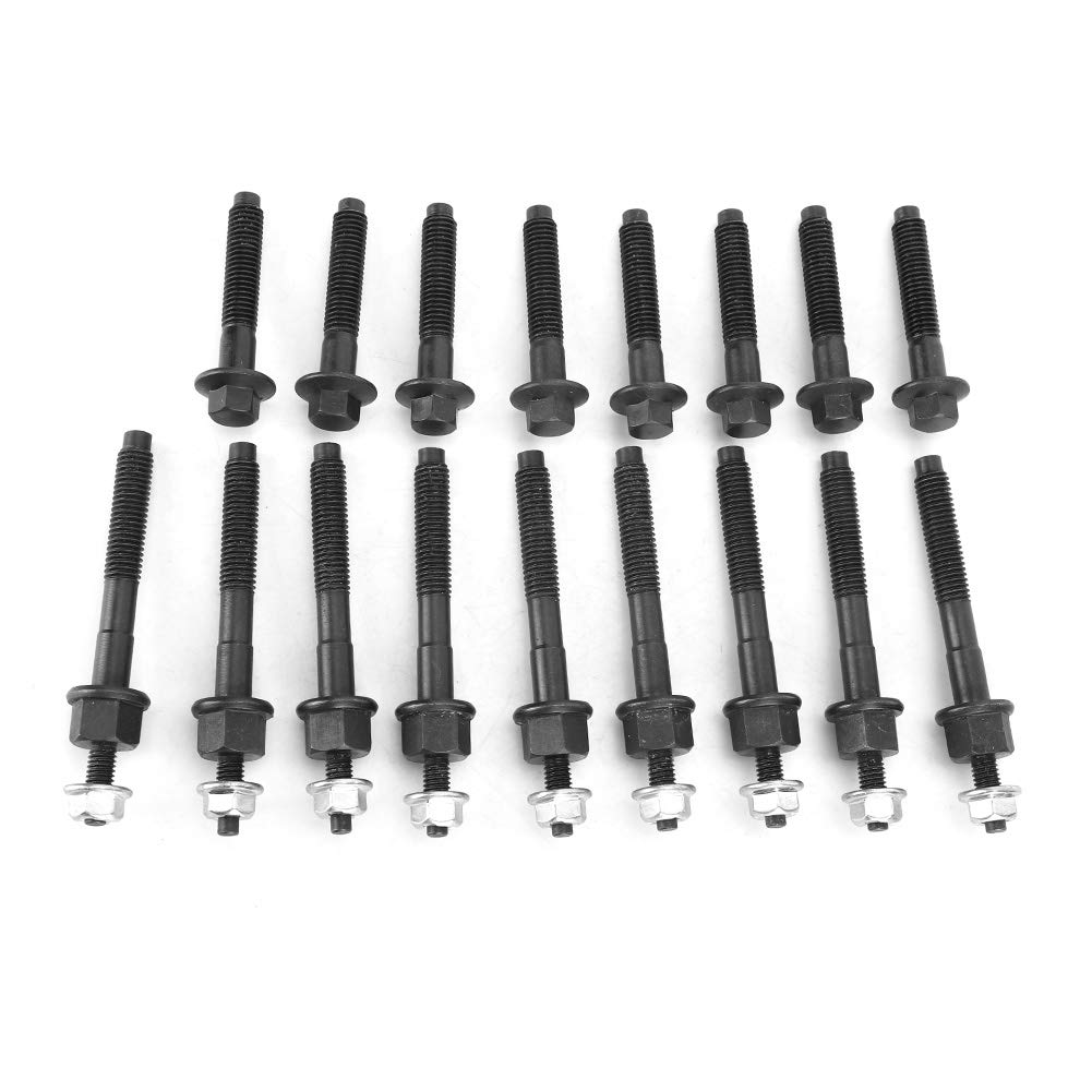 Goujons échappement Chrysler 300 5.7L Kit Goujons Collecteur Échappement Chrysler 300 5.7L 2005-2008 - Acier Inoxydable - Joints Inclus Pièce Auto Acier Inoxydable