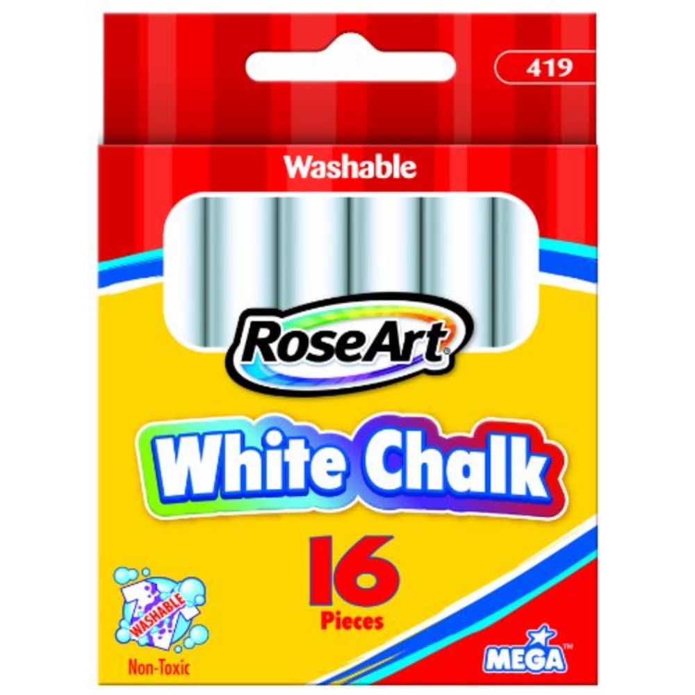 Roseart Washable Sidewalk Chalk Paint Neon Jumbo Markers