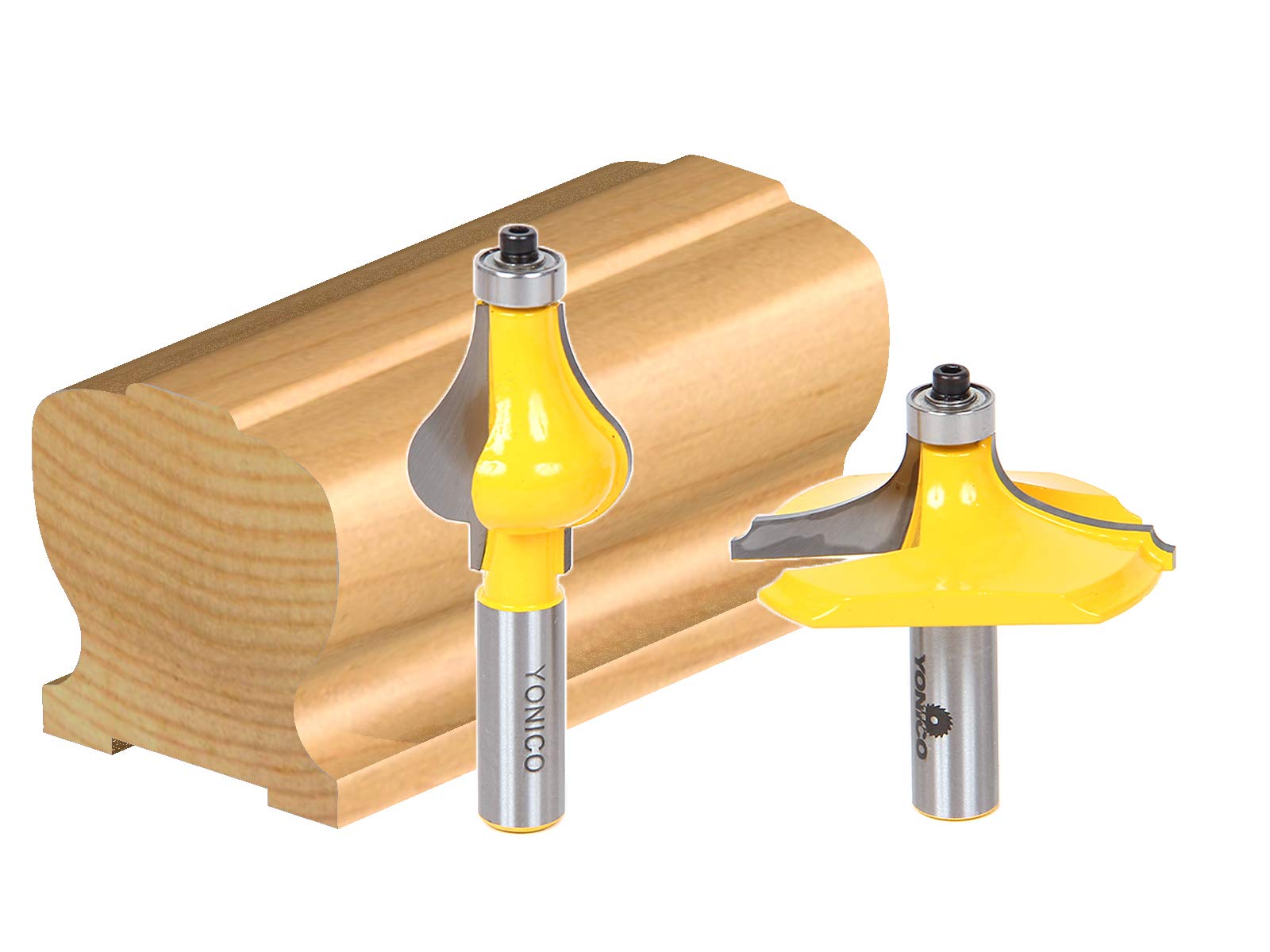 Yonico Handrail Router Bit Set - Premium Quality -5