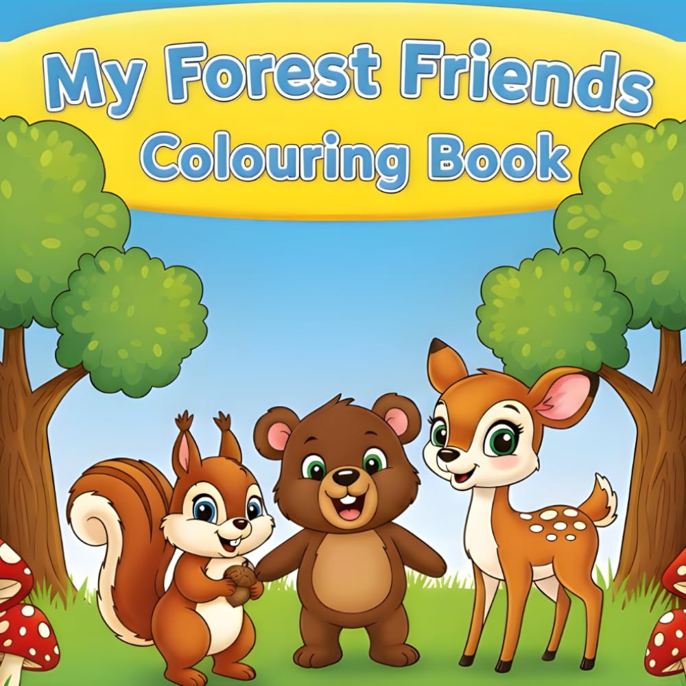 My Forest Friends: Colouring Book