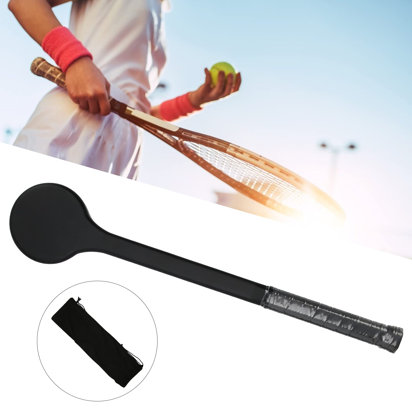 Löffel mit Carbonspitze für Tennisschläger, präzises Stick-Training, Tenniszubehör