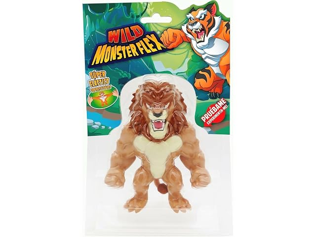 Foto 4 de 8 de Bizak - Figura elástica Monsterflex classic animales wild Bizak