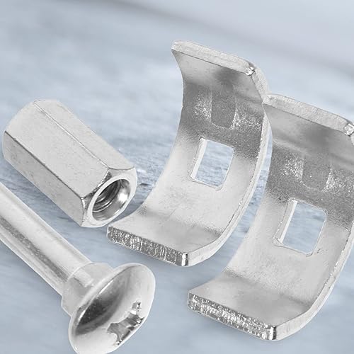 Miniatura 3 de SOLUSTRE Conector de encimera 10 unids Conector de bloque de carnicero de cocina Conector de taller Conector de encimera Carnicero Conector de acero