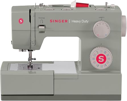 SINGER | Heavy Duty 4452 Sewing Machine 4411, 4423, 4432, and 4452 Mechanical Heavy Duty Sewing Machines Extension Table, Gray
