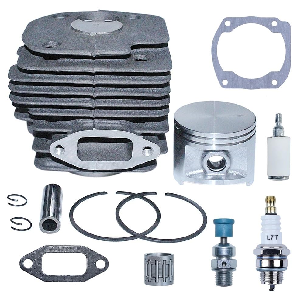Yhfias One Color 52Mm Big Bore Top End Cylinder Par Kit Fit For 372Xp 365 371 362 371Xp 372 Chainsaw