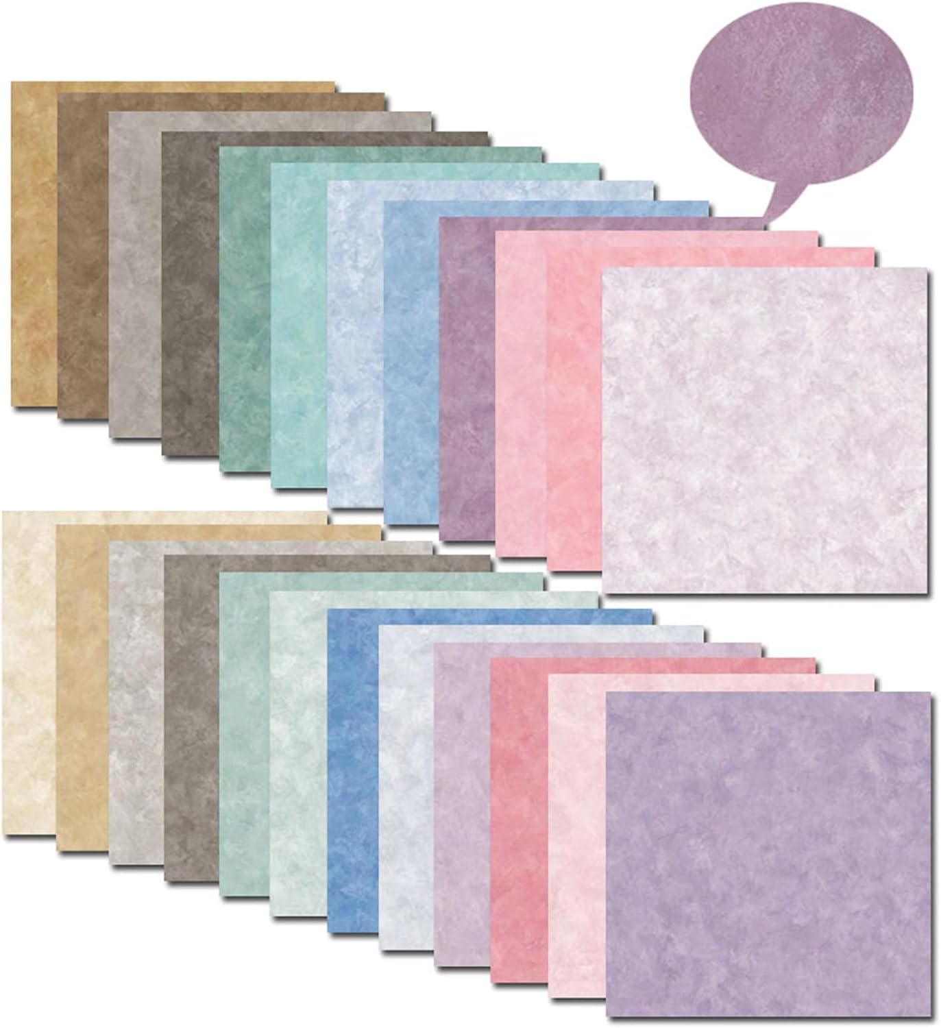 Scrapbook Paper 12x12 Solid Colors, 24 Sheets Double-Sided Colorful Summer Style Scrapbook Paper Pad, Holiday Cardmaking DIY Origami,Decorative Paper for Junk Journals Greeting Papers Decoration