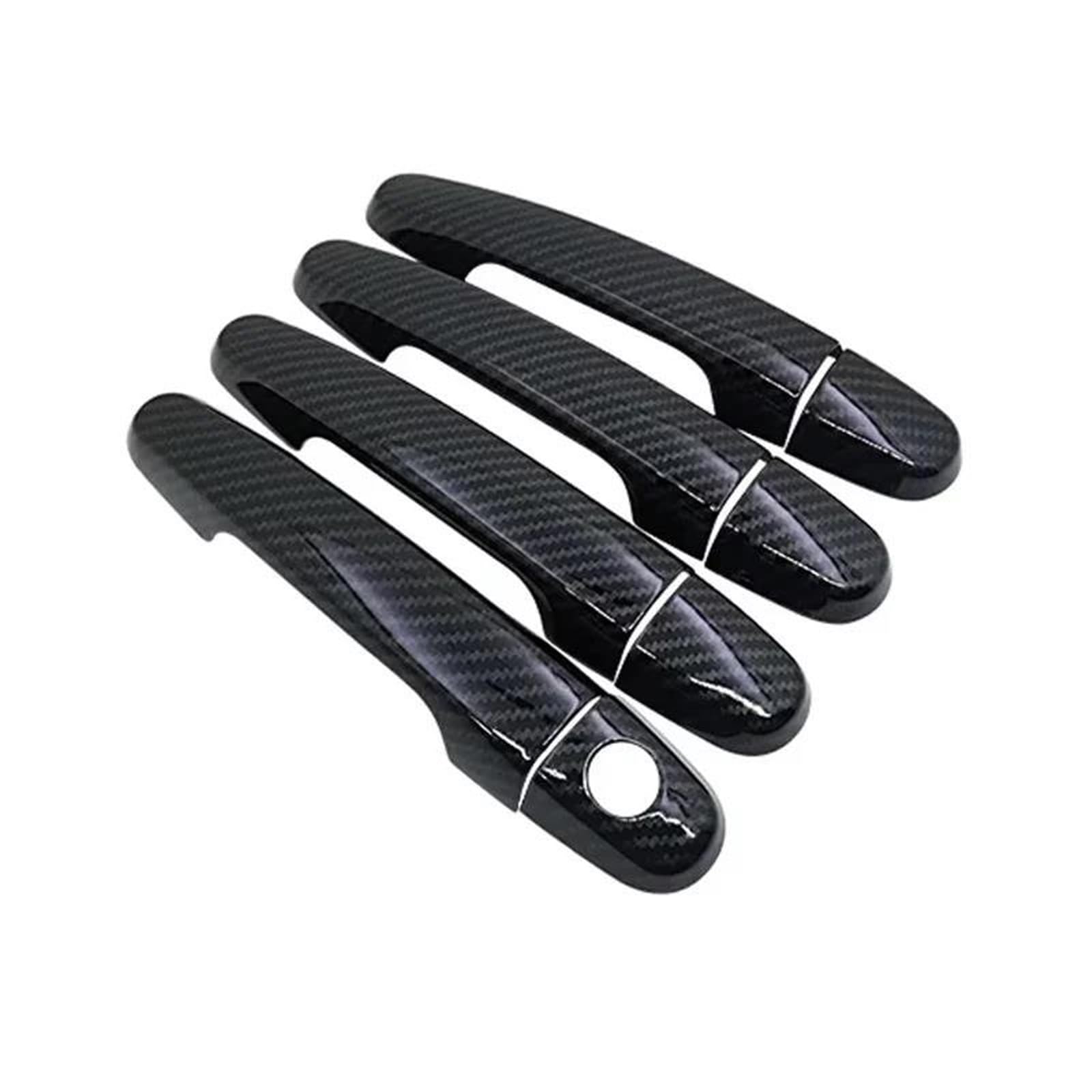 Qibbei Style 4 Car Exterior Door Handle Trim Cover Parts For Rav4 Xa20 2001 2002 2003 2004 2005(Style 4)