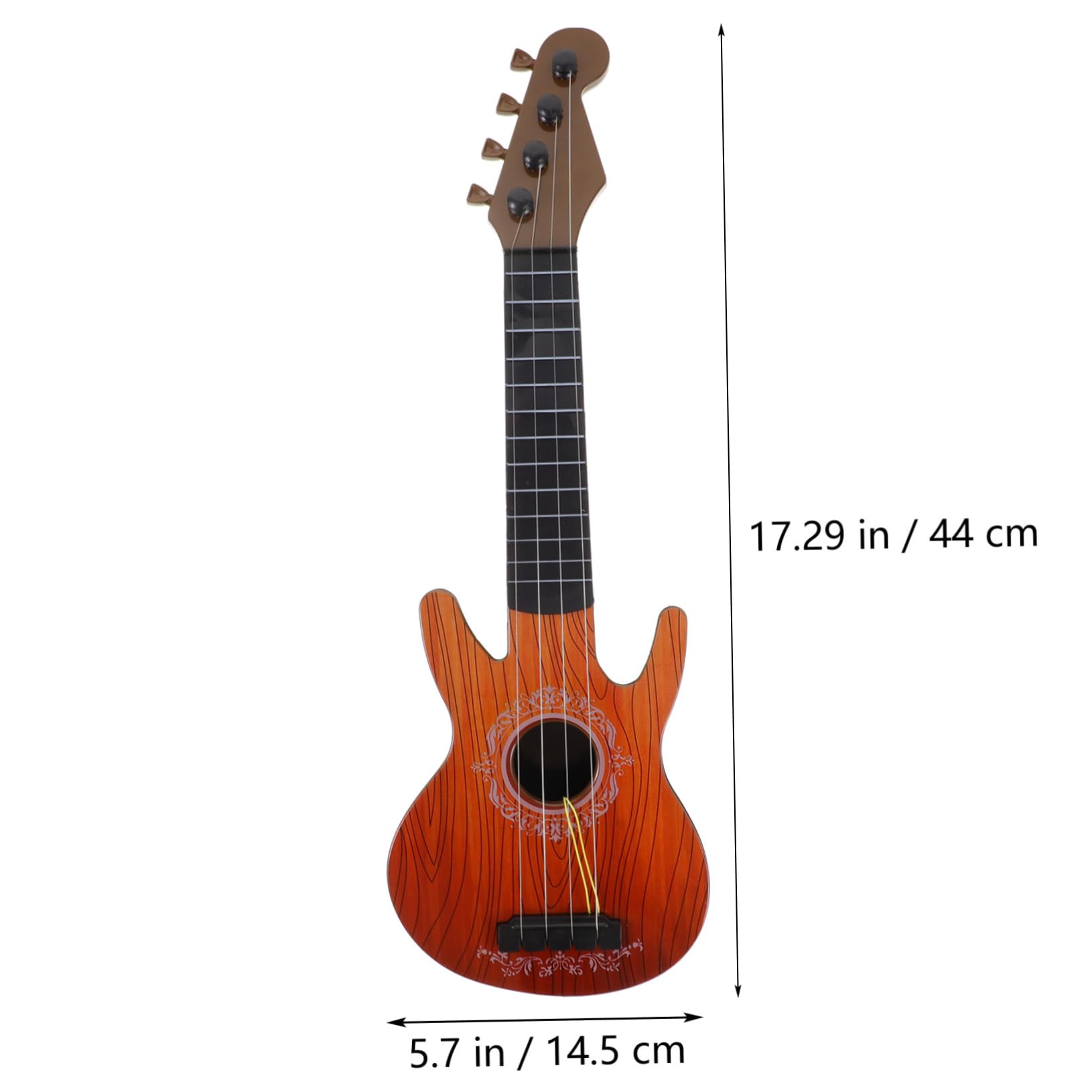 WOONEKY Musical Instrument Simulated Electric Guitar for Musical Enlightenment Rhythm Development Present for Birthdays and Learning Music