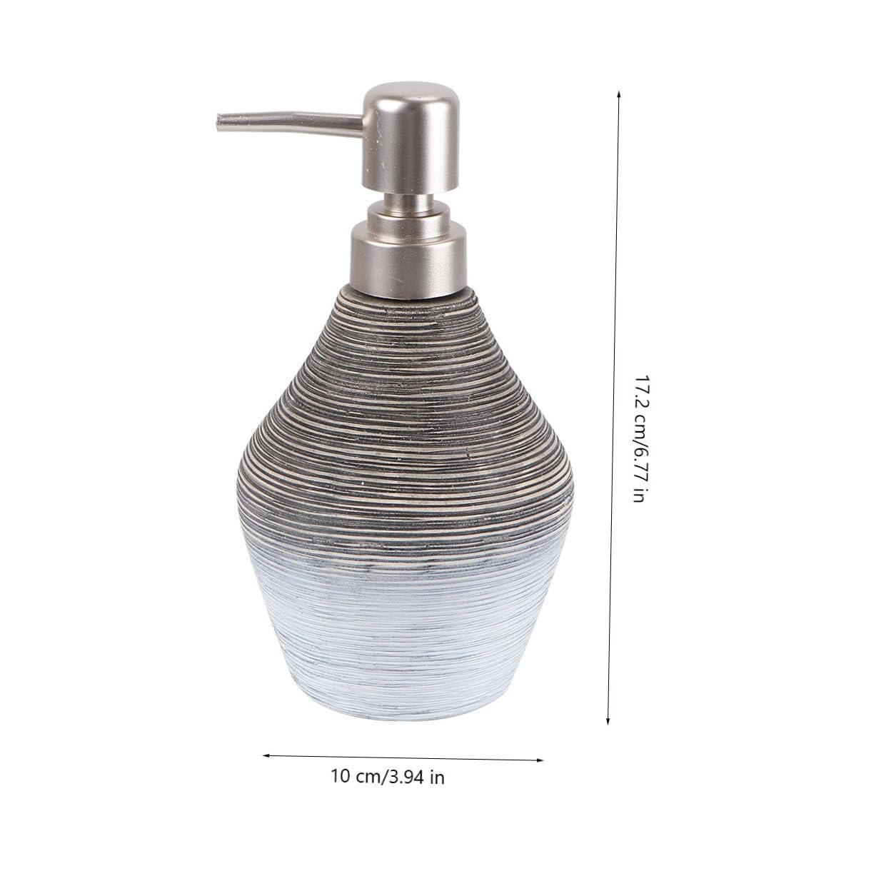 USHOBE 5 Pezzi Set da Bagno in Ceramica Leggero Porta Spazzolini e Portasapone per Bagno e Viaggio