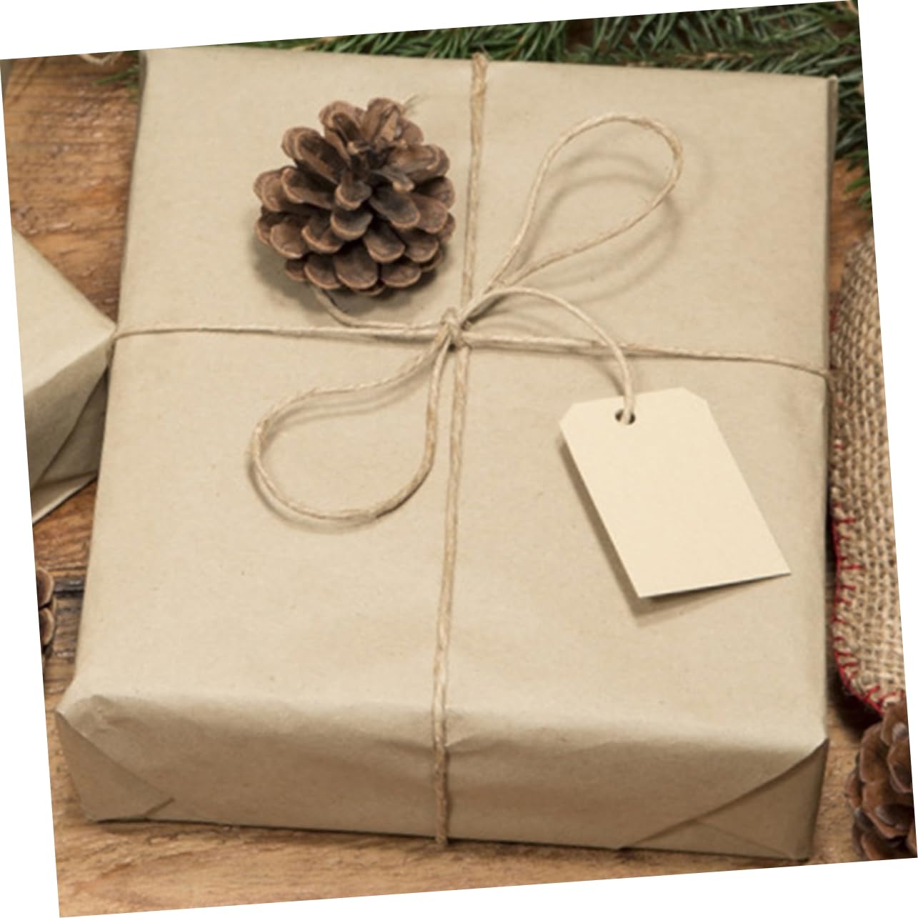 Papel Kraft para Envolver Regalos de Cumpleaños, 2 Rollos
