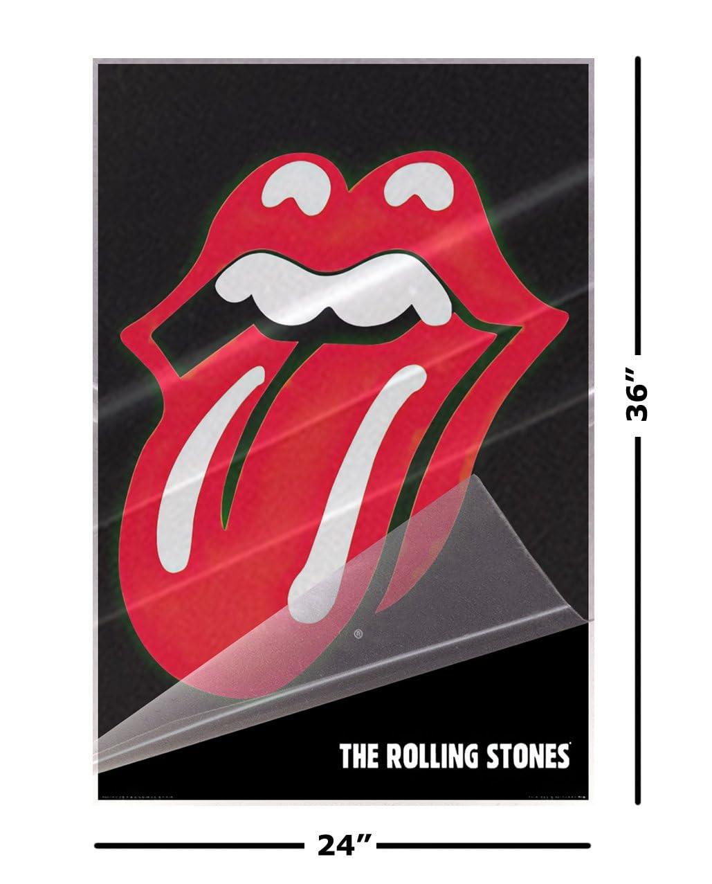 Amazon.com - The Rolling Stones - Music Poster (Tongue - Logo