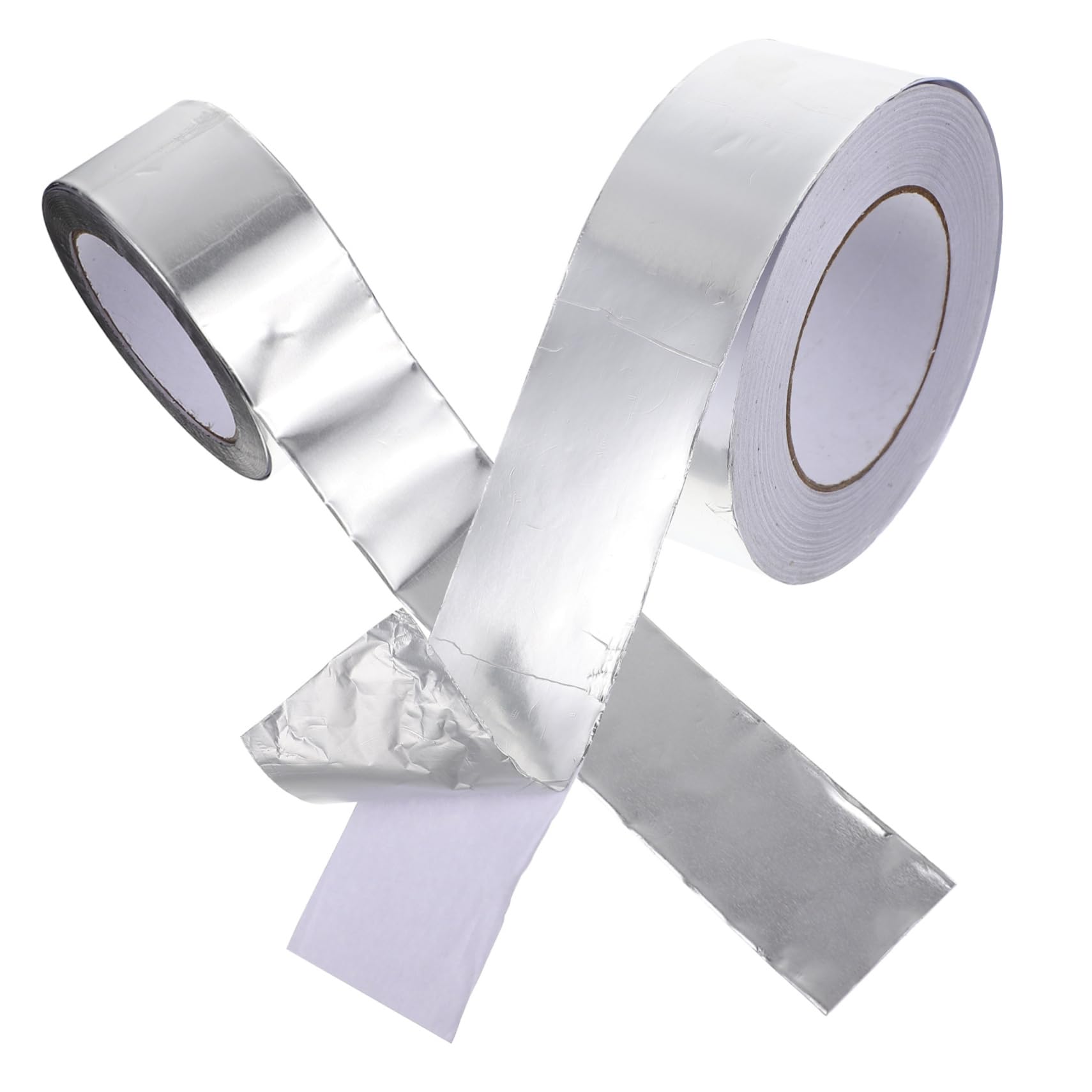 Cinta de Aluminio Resistente al Calor y Waterproof para Protección de Tuberías y Equipos de Precisión 2 Rollos y 2 Grosores Diferentes