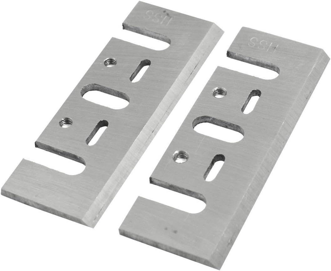 2 Pcs HSS Electric Planer Blade Replacement for Makita
