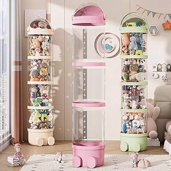 Amazon.com: Rotating Toy Storage Tower, 2025 New Tube Storage for