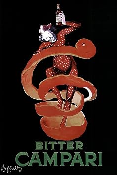 EuroGraphics Bitter Campari by Leonetto Cappiello Poster Print, 16x20