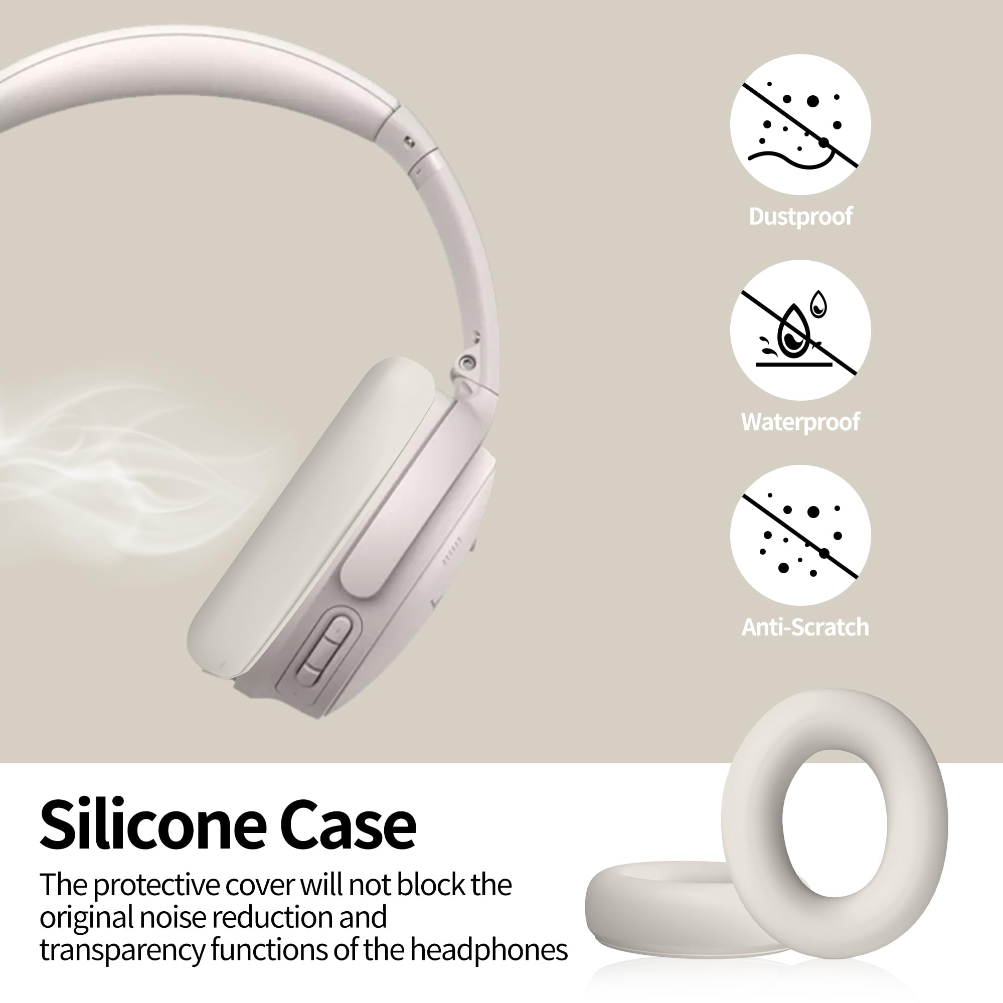 Amazon | シリコンケース Bose QuietComfort Headphones/Bose