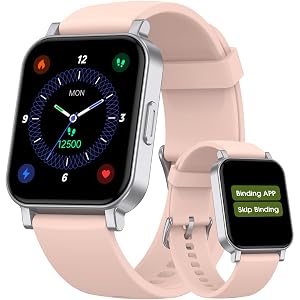 Kummel Smart Watch for Teens No App Phone Required Fitness Watches for Teens with Heart Rate Sleep Monitor