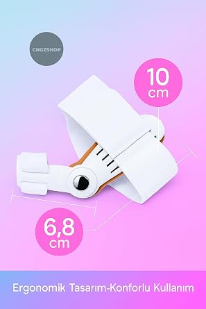 CNGZSHOP Halluks Valgus D zeltici, Ayak Ba  Parmak Kemik Korekt r , Gece Ateli, 2li Set, Beyaz