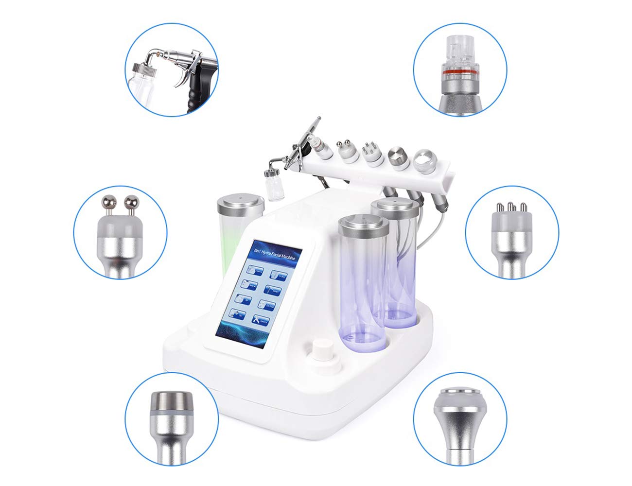 Skin Whitening Akne Behandlung RF Hydro Oxygen Jet Spray Bio-Maschine Elitzia ETFT1316