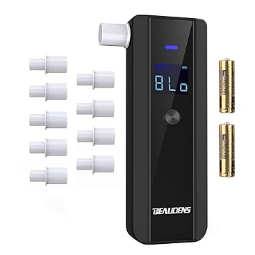 Etilometro Digitale Portatile Mayybei - Test Alcol Con 20 Boccagli E Display LCD - Foto 6