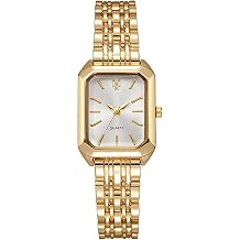 Watches for Women Wrist Watches Steel Strap Womens Watch Casual Fashion Simple Square Quartz Wristwatch