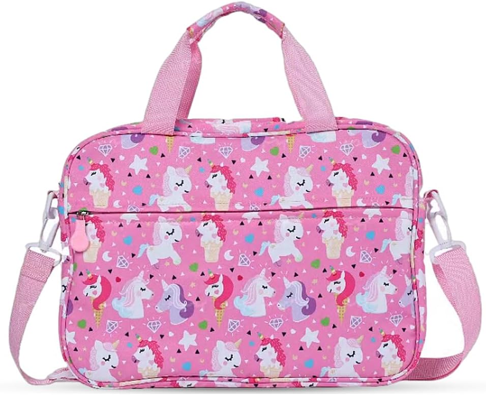 Kids Tablet Bag with Handle Shoulder Strap, 13 inch Cute unicorn Tablet Sleeve Carrying Bag Case for Boy Girl Fit Fire HD 10 HD 8 IPAD 10 11 A16 10.2 7 8 9 Kids pro Tablets DJS - Image 7
