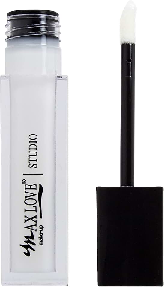 Max Love Lip Volumoso Cor 7 - Batom Gloss Labial Hidratante e Confortável - Efeito Plumping Sutil - Cosméticos Daily Wear