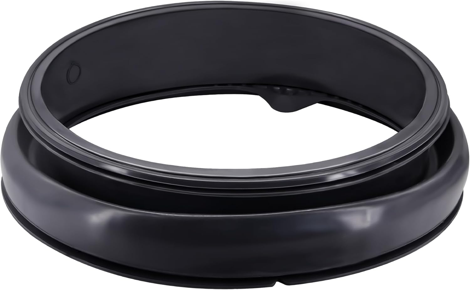 WH08X10064 Washer Door Gasket Compatible with G.E Washers GFW400SCK0WW GFW400SCM0WW GFW400SCM1WW GFWH1400D0WW GFWS1500D1WW GFWH1200D0WW GFWH1200D1WW GFWH1300D0WW Replaces AP5656609 3015111 PS6011699