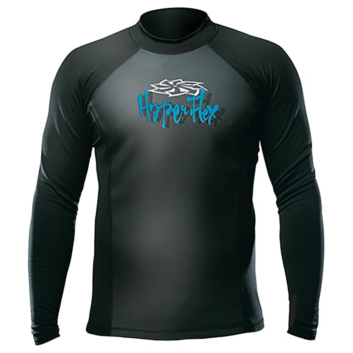 HyperflexWetsuits Men's Polyolefin 50/50 L/S Rash Guard