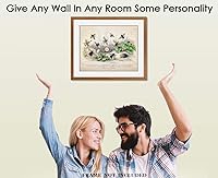 Vista 2 de Vintage Bees Wall Art Print - (11x14) Unframed Picture For Home, Office, Dorm & Bedroom Decor - Great Gift Idea Under $15