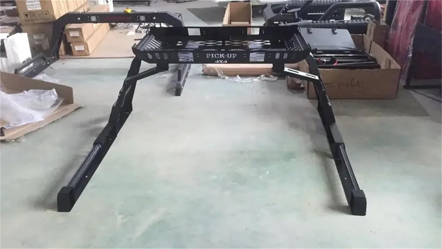 Pickup Truck Roll Bar with Roof Basket Compatible for Ford Ranger L200