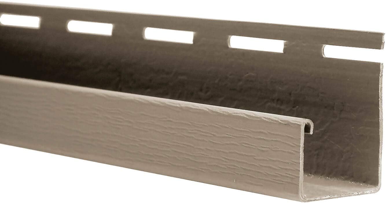 The Foundry 1" Vinyl J-Channel - Carton of 20 Pieces