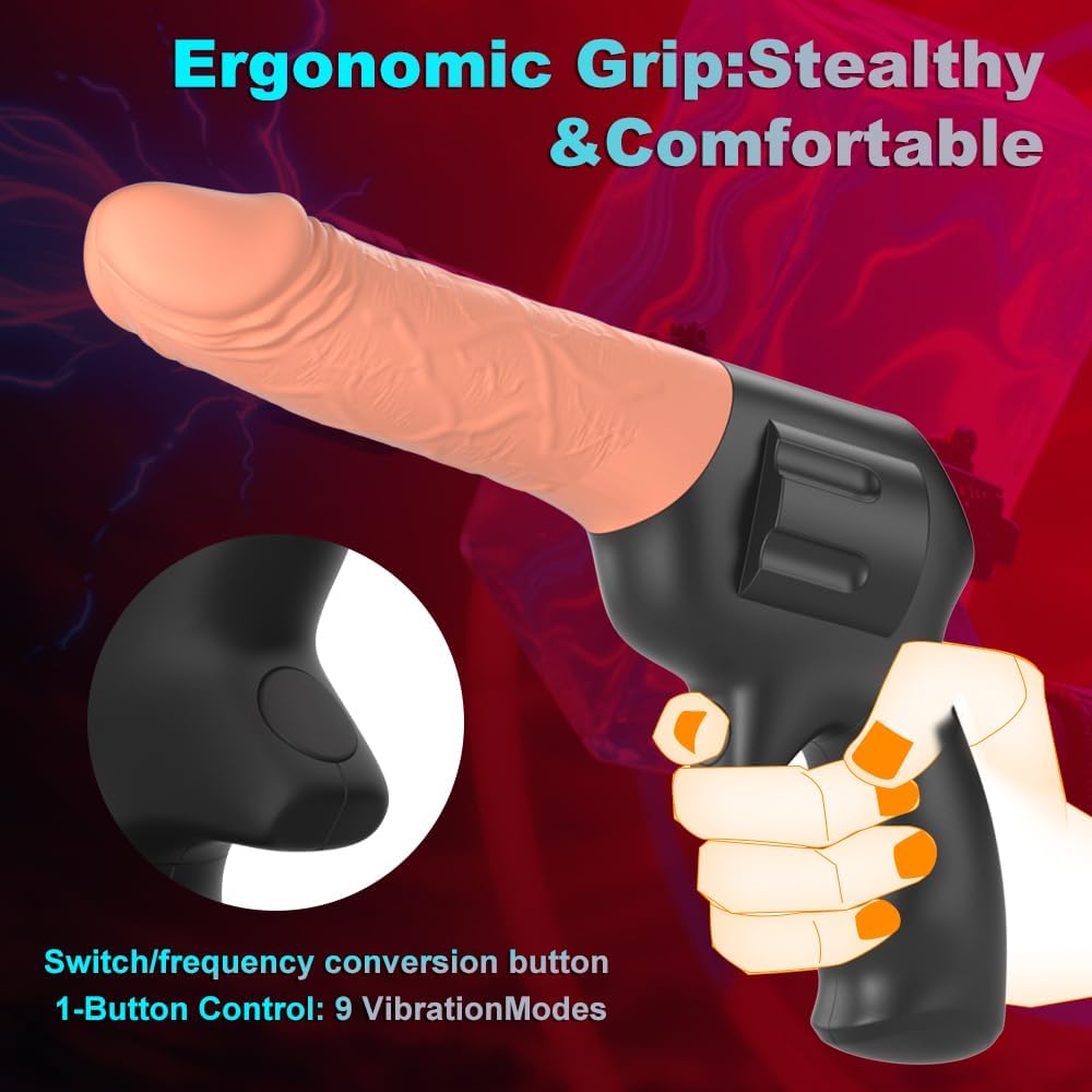 Women Vibrator Thrusting Dildo Sex Toys,8.54" G Spot Vibrators Adult Toy with 9 Thrust Vibration Modes,Waterproof Clitoris Vibrator for Women and Couple Sex Stimulation
