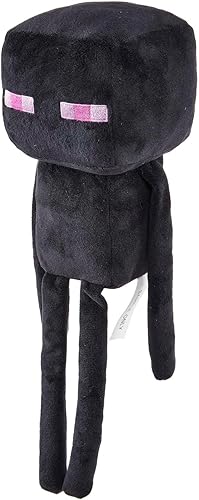 Miniatura 4 de Mattel Minecraft - Figura de Enderman de peluche básica de 8 pulgadas, muñeca suave inspirada en el personaje de videojuegos, juguete coleccionable