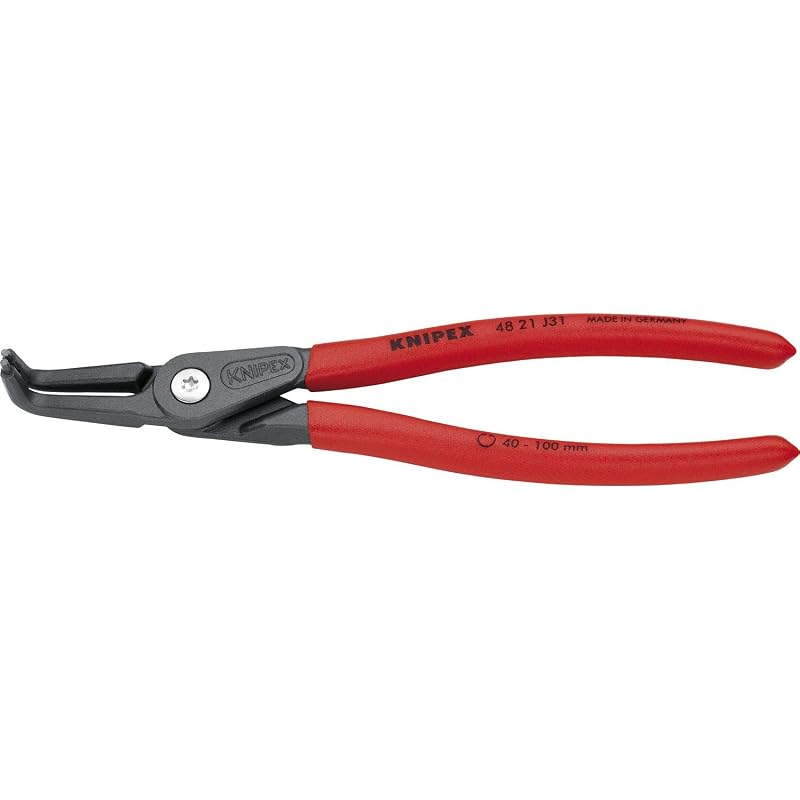 Alicate de Precisão para Anéis Elásticos Internos KNIPEX 90° 4,0–10,0 cm 48 21 J31