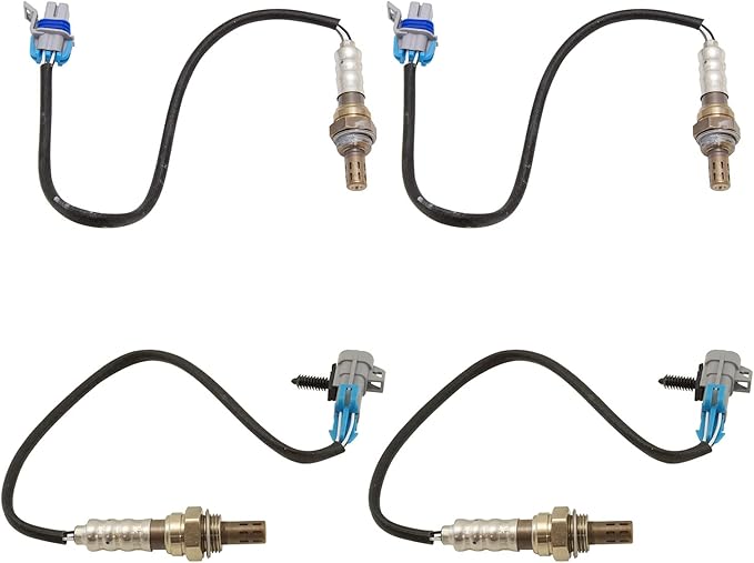 Juego de 4 Sensores de Oxígeno TRQ OSA60246 Compatible con Cadillac Escalade miniatura 3