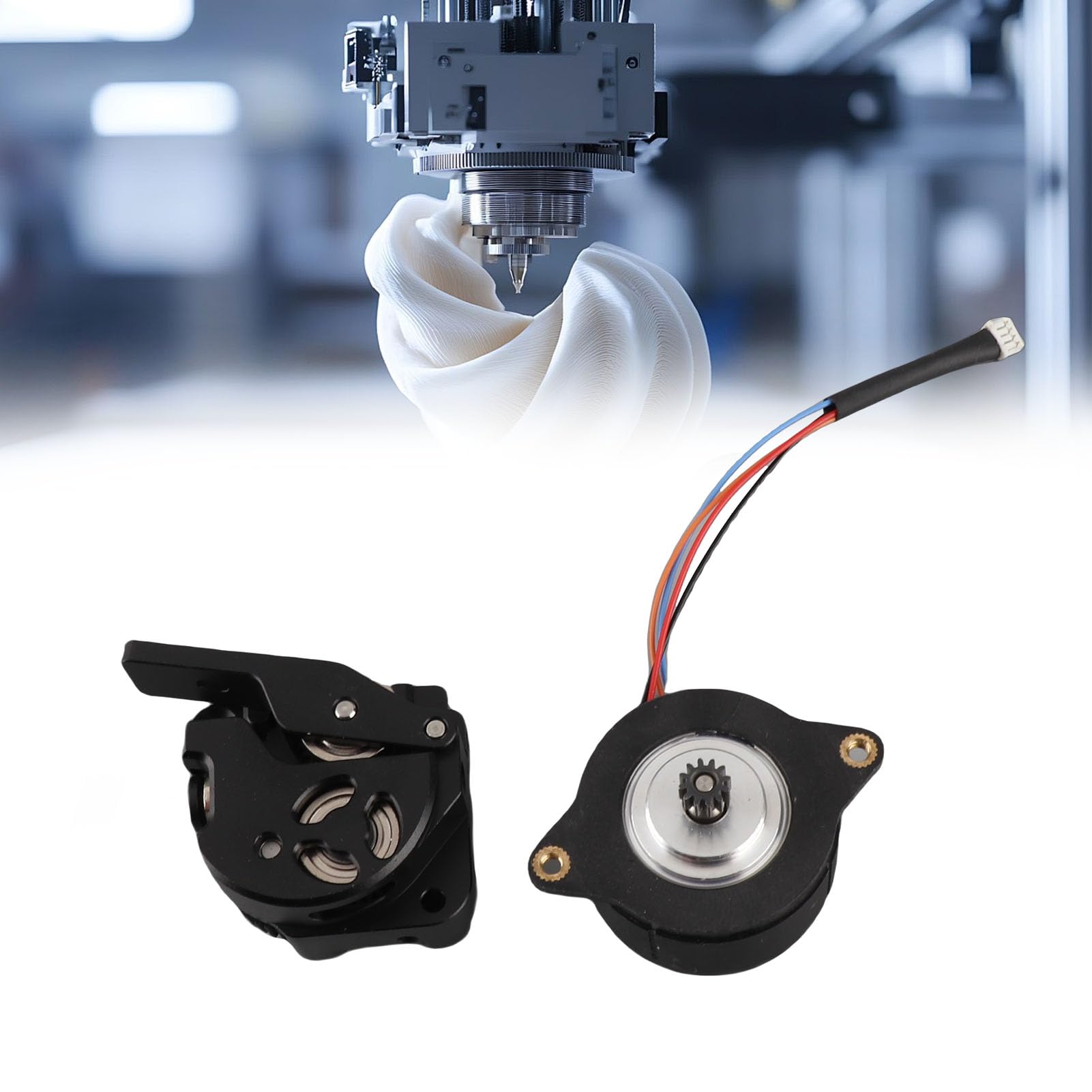 Kit de Motor y Extrusora de Impresora 3D de Doble Engranaje