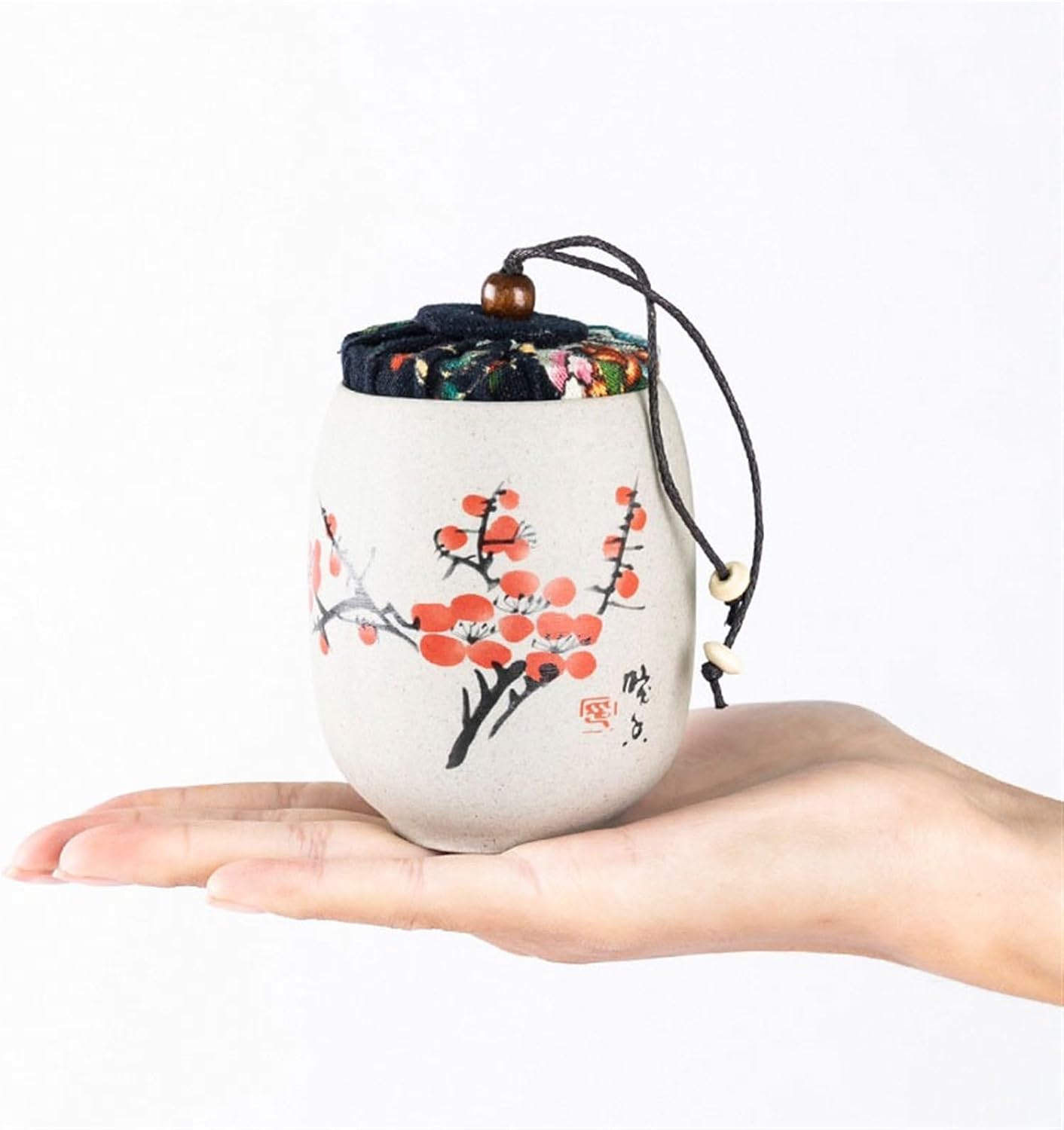 加藤利昇造 乾山写 吉野桜 茶碗 茶道具 ※海外発送の場合、木箱は付属