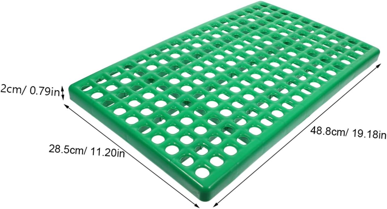 UPKOCH Rabbit Feet Mat for Cage Isolation Mat with Design Easy to Clean Bedding Tray for Rabbits Versatile Litter