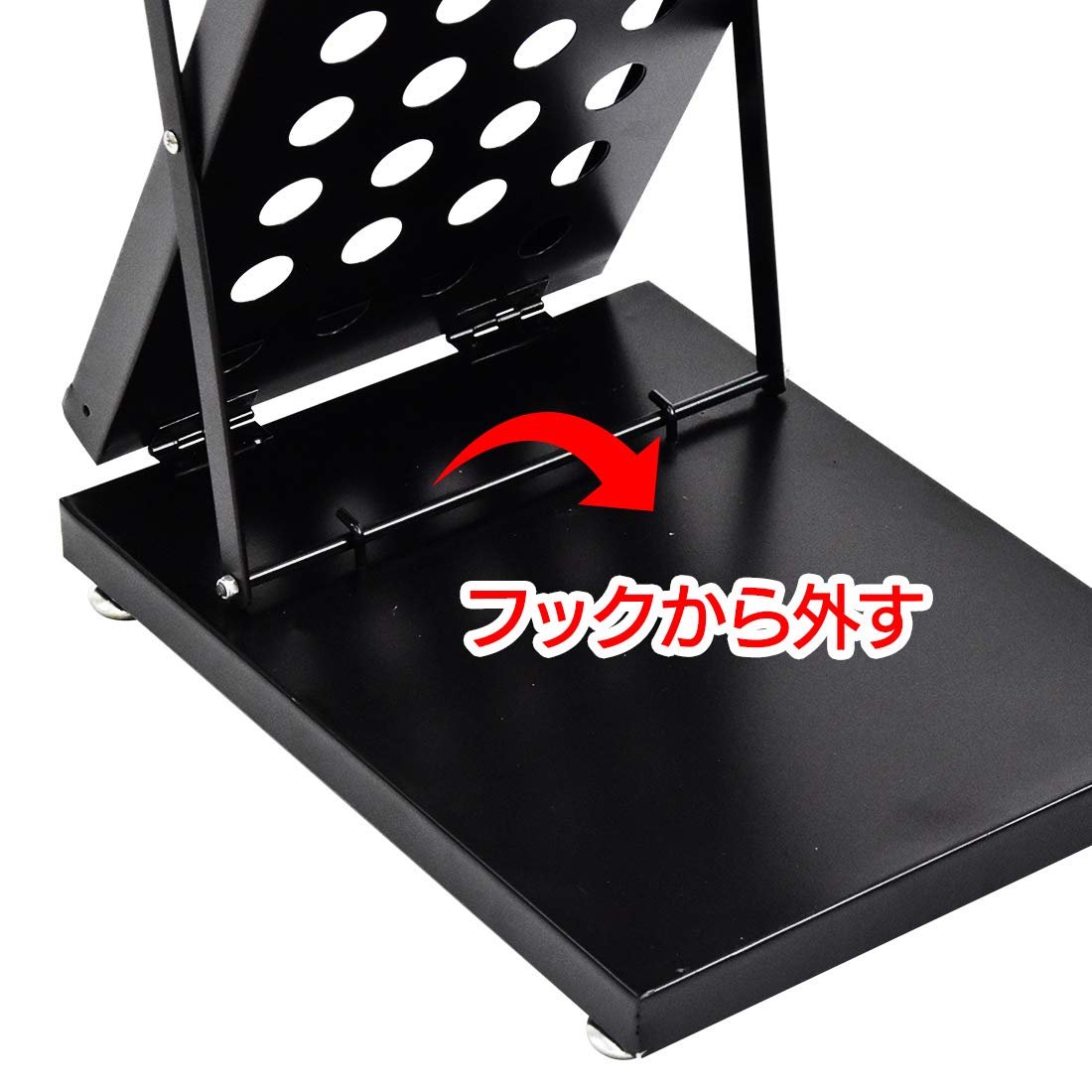 Amazon.co.jp: カタログスタンド 折りたたみ式 4段 片面 マガジン