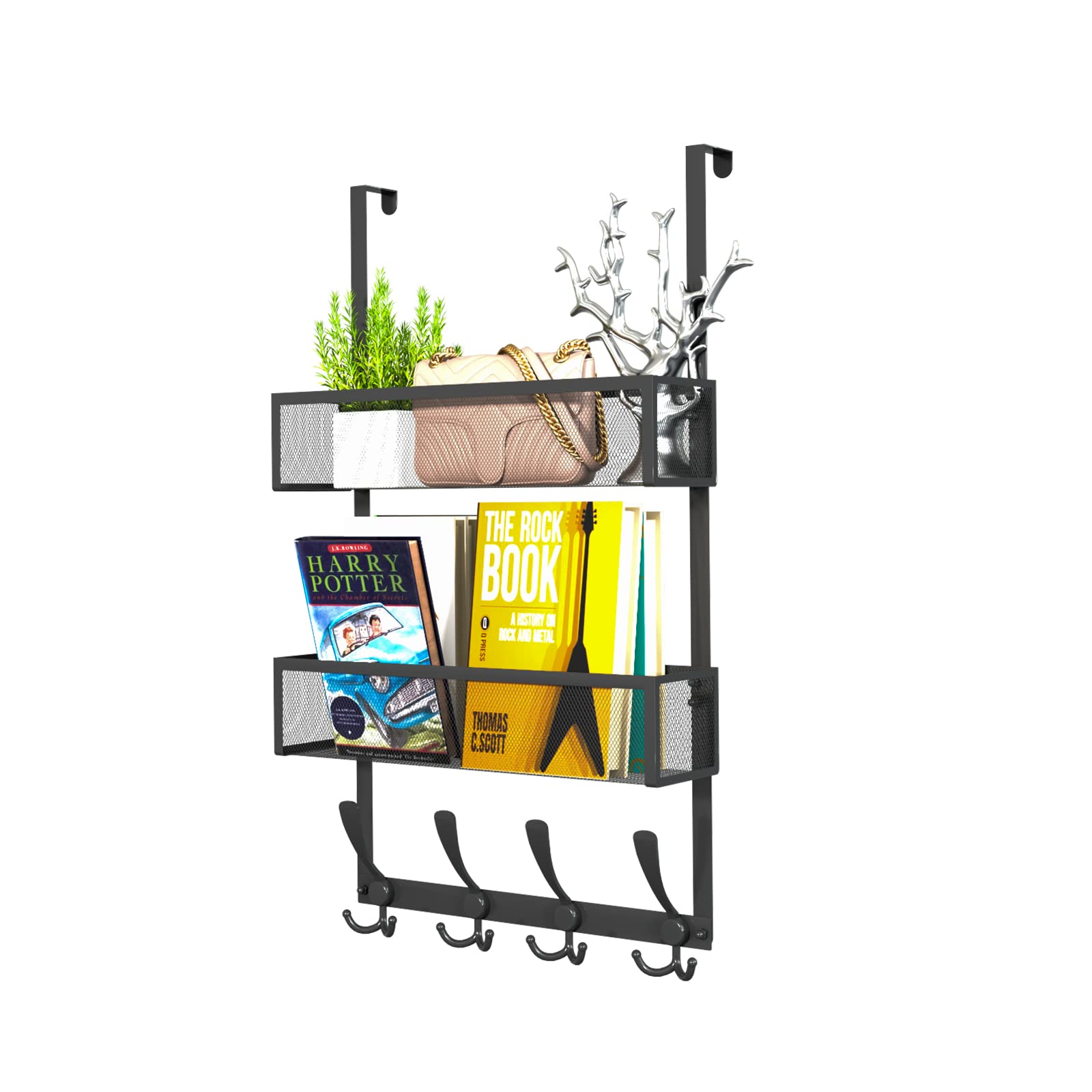 Kaiferty Over The Door Hooks Organizer