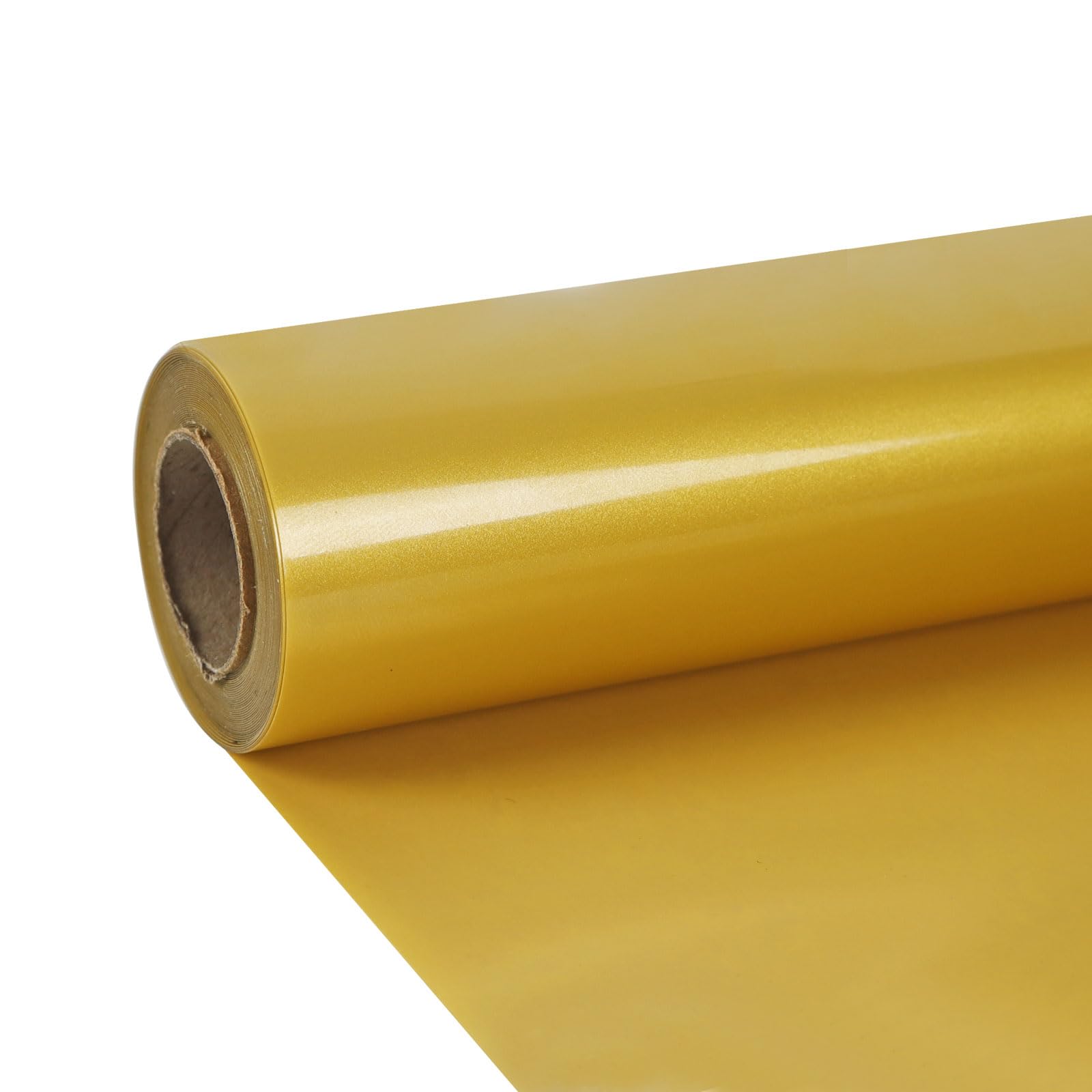 guangyintong Heat Transfer Vinyl Gold Iron on Vinyl, 12" x 12ft