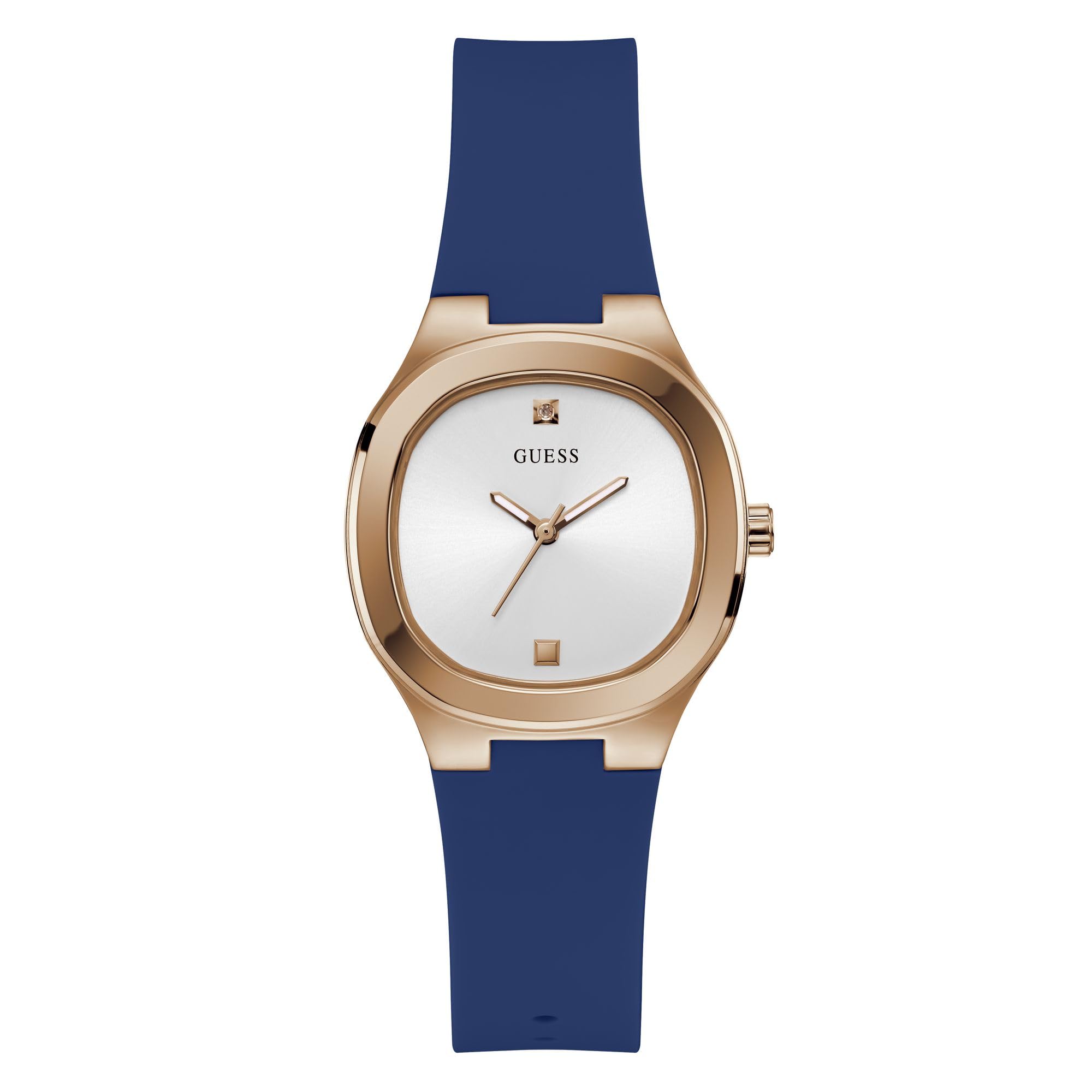 GUESS Womens Silicone Analog White Dial Blue Band Watch-Gw0658L3 (B0CXX6RGXK) Amazon Price History, Amazon Price Tracker