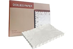 Disposable Lace Paper Doilies - A Timeless Decor for Elegant Gatherings